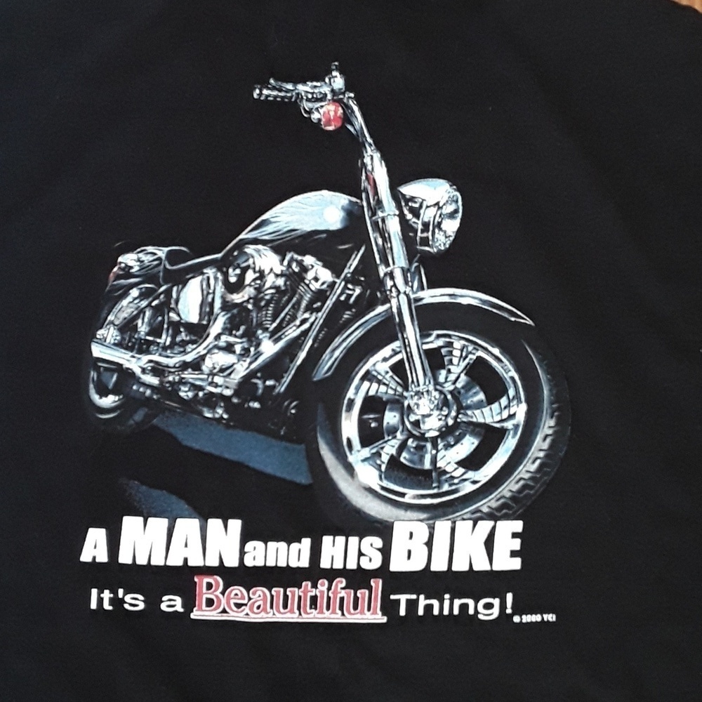 Mens Biker t shirt